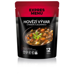 Zuppa Expres menu Hovězí vývar se zeleninou