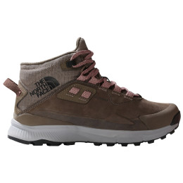 Scarpe da donna The North Face W Cragstone Leather Mid Wp marrone BIPARTISAN BROWN/MELDGREY