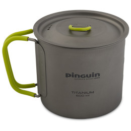 Pentola in titanio Pinguin Mug Titan 600 ml grigio