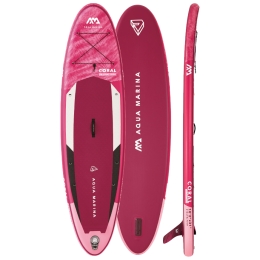Stand up paddle Aqua Marina Coral 10‘2" viola
