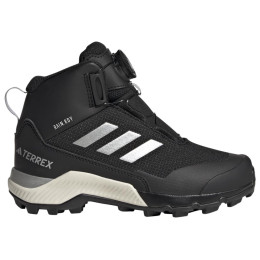 Scarpe da bambino Adidas Terrex Winter Mid Boa Rain.Rdy nero Cblack/Silvmt/Cblack