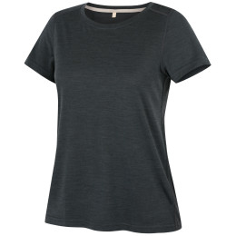 Maglietta da donna MOOA Merino Lyolite Horizon 150 Comfy nero black melange