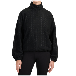 Felpa da donna 4F Fleece F466 nero Deep Black