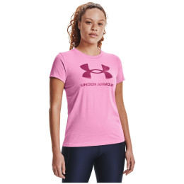 Maglietta da donna Under Armour Live Sportstyle Graphic SSC 2021 rosa PlanetPink//MeteorPink