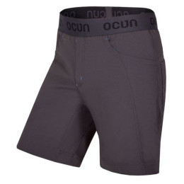 Pantaloncini da uomo Ocún Mánia Shorty grigio scuro Anthracite Obsidian