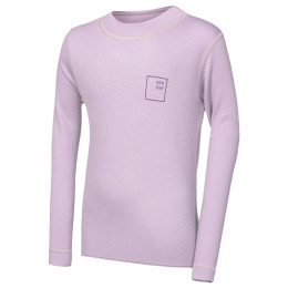 Maglietta sportiva per bambini Sensor Merino DF Logo Up Mystic Violet