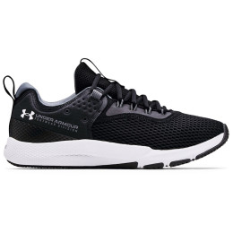 Scarpe da corsa da uomo Under Armour Charged Focus nero/bianco Black/HaloGray/HaloGray