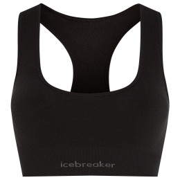 Reggiseno Icebreaker Women Merino Blend 260 ZoneKnit™ Seamless Bra nero Black
