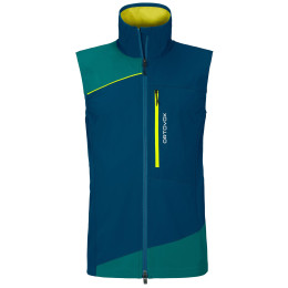 Gilet da uomo Ortovox Pala Light Vest blu Petrol Blue