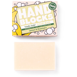 Sapone da viaggio Totally Solid Hand Soap - Lemon & Rosemary rosa