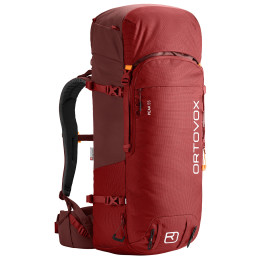 Zaino Ortovox Peak 55 rosso cengia rossa