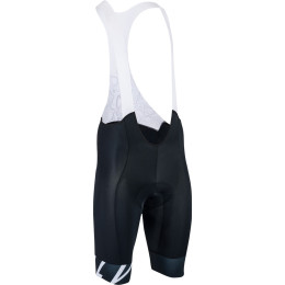 Pantaloni da ciclismo da uomo Silvini Gavia lacl nero/bianco Blackwhite