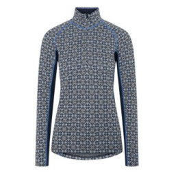 Maglietta sportiva da donna Kari Traa Rose Light Baselayer Half Zip