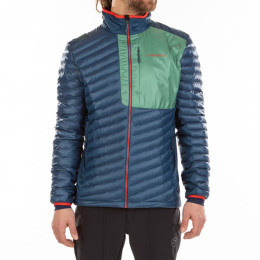 Giacca da uomo La Sportiva Krush Primaloft Jkt M blu/verde Opal/Grassgreen