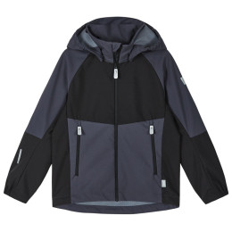 Giacca softshell per bambini Reima Verraton Soft black nero/grigio Soft black
