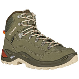 Scarpe da donna Lowa Renegade GTX Mid Ls verde grey green