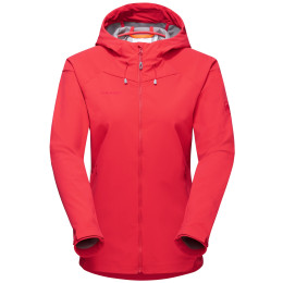 Giacca da donna Mammut Sapuen SO Hooded Jacket Women rosa Sunset
