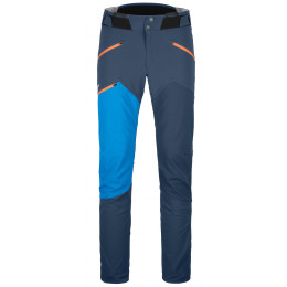 Pantaloni da uomo Ortovox Westalpen Softshell Pants M blu BlueLake