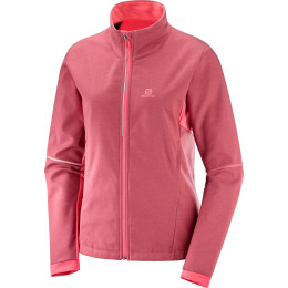Felpa da donna Salomon Agile Softshell Jkt W rosa CalypsoCoral