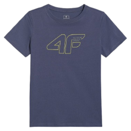 Maglietta da bambino 4F Tshirt M2417 blu NAVY