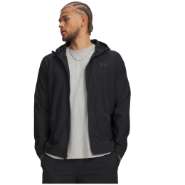 Giacca da uomo Under Armour Unstoppable Woven Jacket nero Black / / Black