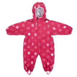 Tuta per bambini LittleLife Fleece Lined All In One rosso