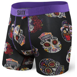 Boxer Saxx Vibe Boxer Modern Fit Black da