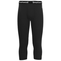 Pantaloni termici da uomo a 3/4 Smartwool Merino 250 Baselayer 3/4 Bottom nero Black