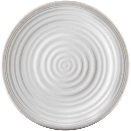 Piatto Brunner Savana Dinner plate bianco