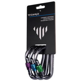 Set di moschettoni Camp Nimbus Lock 3 Pack grigio