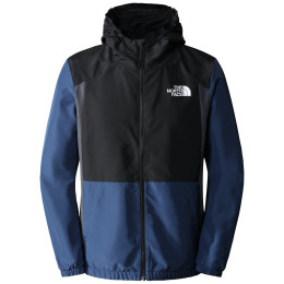 Giacca da uomo The North Face M Ma Wind Full Zip- Eu 2022 grigio Vanadsgry/Shadyblu/Tnfblk