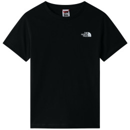 Maglietta da bambino The North Face Teens S/S Simple Dome Tee nero Tnf Black/Tnf White