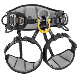 Imbrago Petzl Astro Sit nero/giallo Black, Yellow