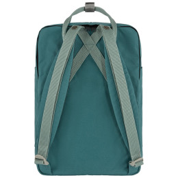Zaino Fjällräven Kånken Koncept Laptop 15" verde Teal-Frost Green