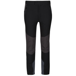 Pantaloni da bambino Regatta Tech Mountain Trs nero/grigio black/ash