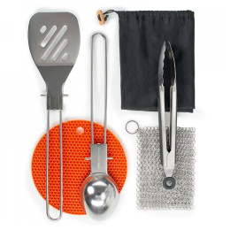 Set di utensili da cucina GSI Outdoors Basecamp Chefs Tool Set
