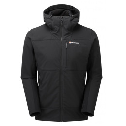 Giacca softshell da uomo Montane Krypton Hoodie nero Black