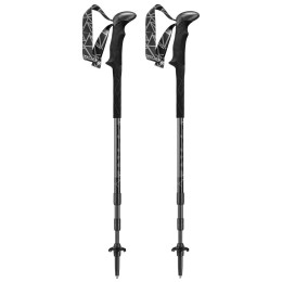 Bastoncini da trekking Leki Poles Black Series SLS XTG nero black-darkanthracite-white