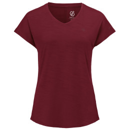 Maglietta da donna Dare 2b Vigilant Tee rosso/bianco Tibetan Red