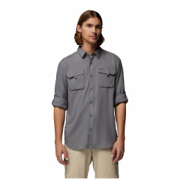 Camicia da uomo Columbia Silver Ridge™ Utility II LS Shirt grigio City Grey