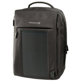Zaino con pannello solare Crossio SolarBag Snappy 20 l nero Black