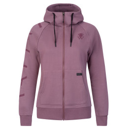 Felpa da donna Rafiki Nuria Zip viola grape shake