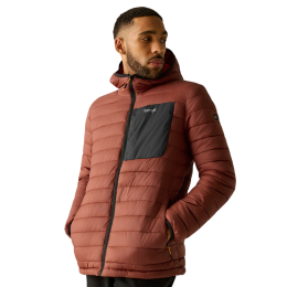 Giacca trapuntata da uomo Regatta Lightfell arancione BurntHen/Blk