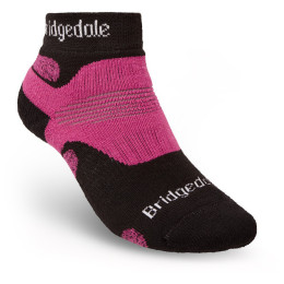 Calzini da donna Bridgedale Hike MW MP Ankle nero/rosa Black/Pink