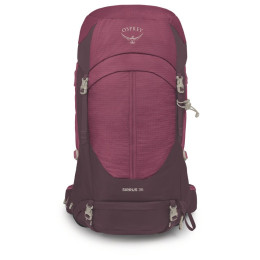 Zaino da escursionismo da donna Osprey Sirrus 36 viola elderberry purple/chiru tan