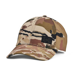 Berretto con visiera Under Armour Storm Camo Stretch Hat verde/nero UA Barren Camo/Bayou/Black