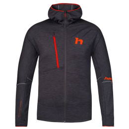 Felpa da uomo Hannah Niro Hoody nero anthracite mel
