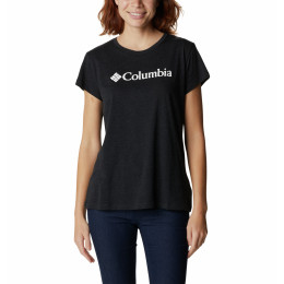 Maglietta da donna Columbia Trek Ss Graphic Tee nero Black Heather, Gem Columbia