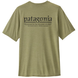Maglietta da uomo Patagonia Men's Capilene Cool Daily Shirt - Hut Tripper verde Gumtree Green - Light Gumtree Green X-Dye