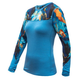 Maglietta da donna Sensor Merino Impress, dl.rukáv